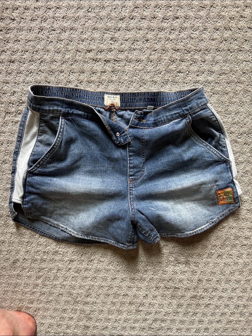 Ripton & Co. Women's Denim Shorts in Blue Size Large